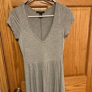 Grey T-shirt Dress